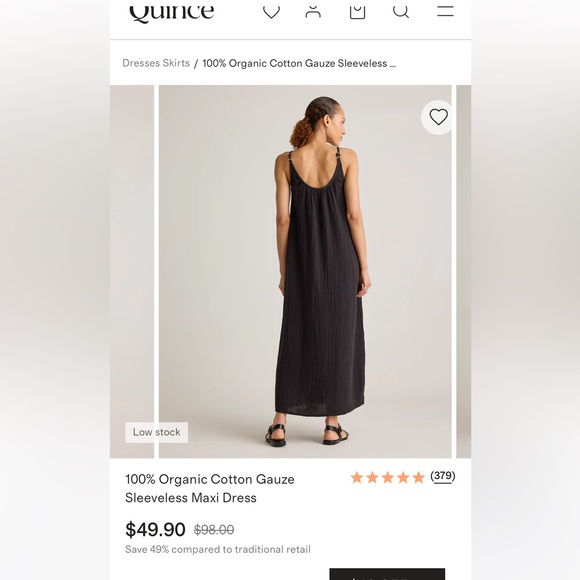 Quince maxi dress - Picture 2 of 4